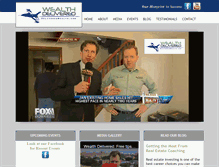 Tablet Screenshot of deliveredwealth.com